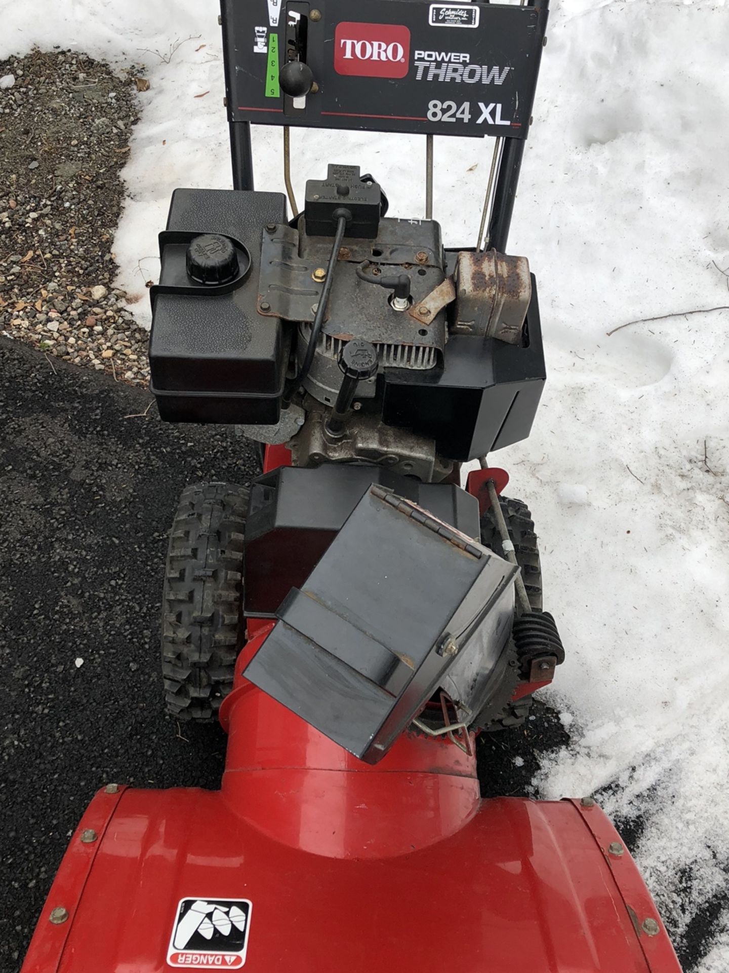 Toro power throw 824XL snowblower