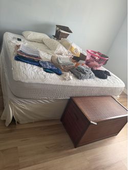 King size sleep number bed