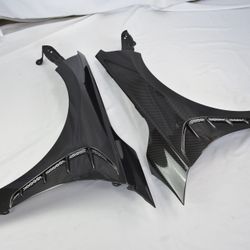 Real Carbon Fiber Front Fender Fits Civic 2022-2024 Lightweight