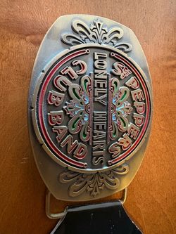 BEATLES SGT PEPPER Belt Buckle