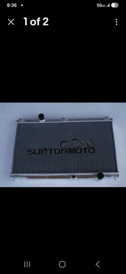 2006 lexus is250 racing aluminum  radiator brand new