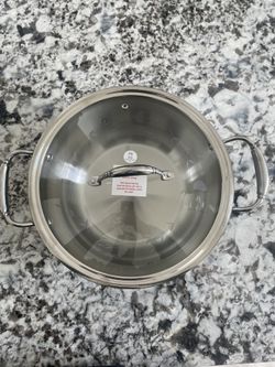 Princess House 6 At Tri-ply Stainless Steel Pan