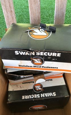 Swan secure deck fasteners stainless steel screws