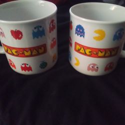 2 Pacman Cups,$10 For Both