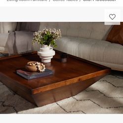 42x42 Coffee Table