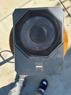 10” under seat powered subwoofer