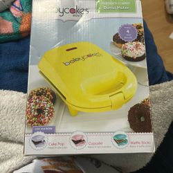 Baby Cakes Mini Donut Maker Brand New 