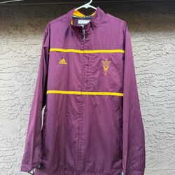 ASU Adidas Windbreaker