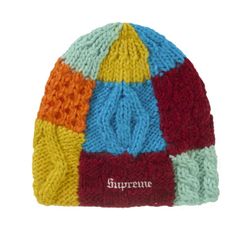 Supreme block Knit beanie ( Multi Color )