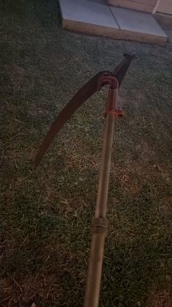 manual telescoping pole saw