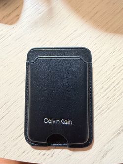Calvin Klein leather card holder