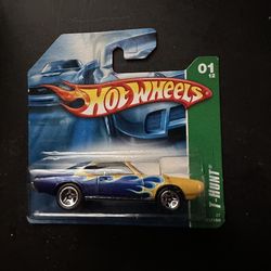 Hot Wheels 2007 Regular Treasure Hunt '69 Pontiac GTO Yellow