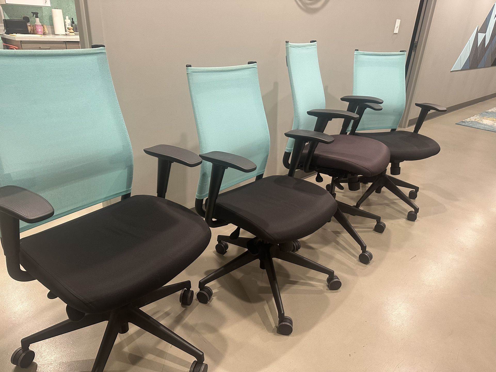 SitOnIt High Back Task Chairs  (5 Available) 