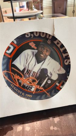 Tony Gwynn commemorating 3000 hits collector plate