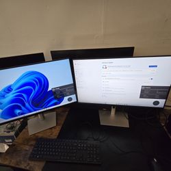 2X Dell P2722H Monitors 