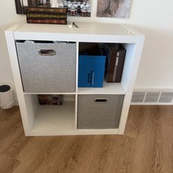 Four cubby Storage 