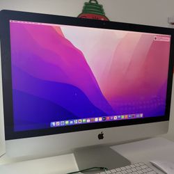 Apple iMac 27-Inch Desktop (2017) – Excellent Condition – Magic Keyboard & Mouse Included 