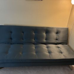 In Great Barely Used Condition 2  Navy Blue Futons-beds