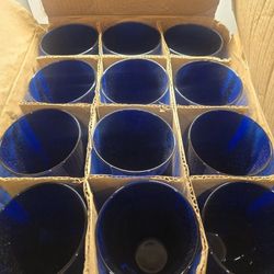 Libbey Cobalt Blue Glass Tumblers – Set of 12 (Restaurant Quality) 🥤
$45