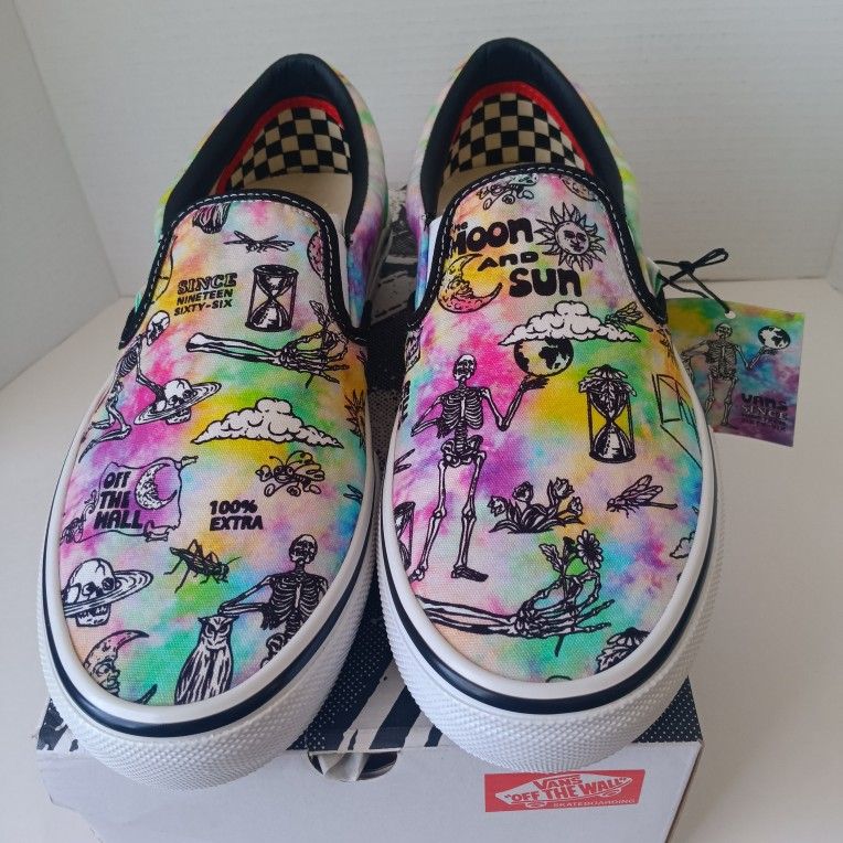 Vans Men's Shroom Doom Skate Slip-On size 9