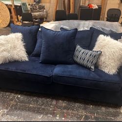 Royal Blue Couch