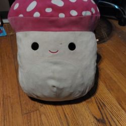 Red Mushroom Squishmallow (Large Version)