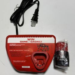 Milwaukee M12 Charger + M12 REDLITHIUM CP 2.0 Battery
