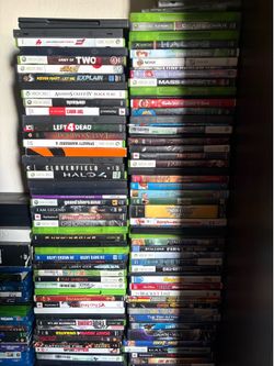 Xbox games and movies for sale