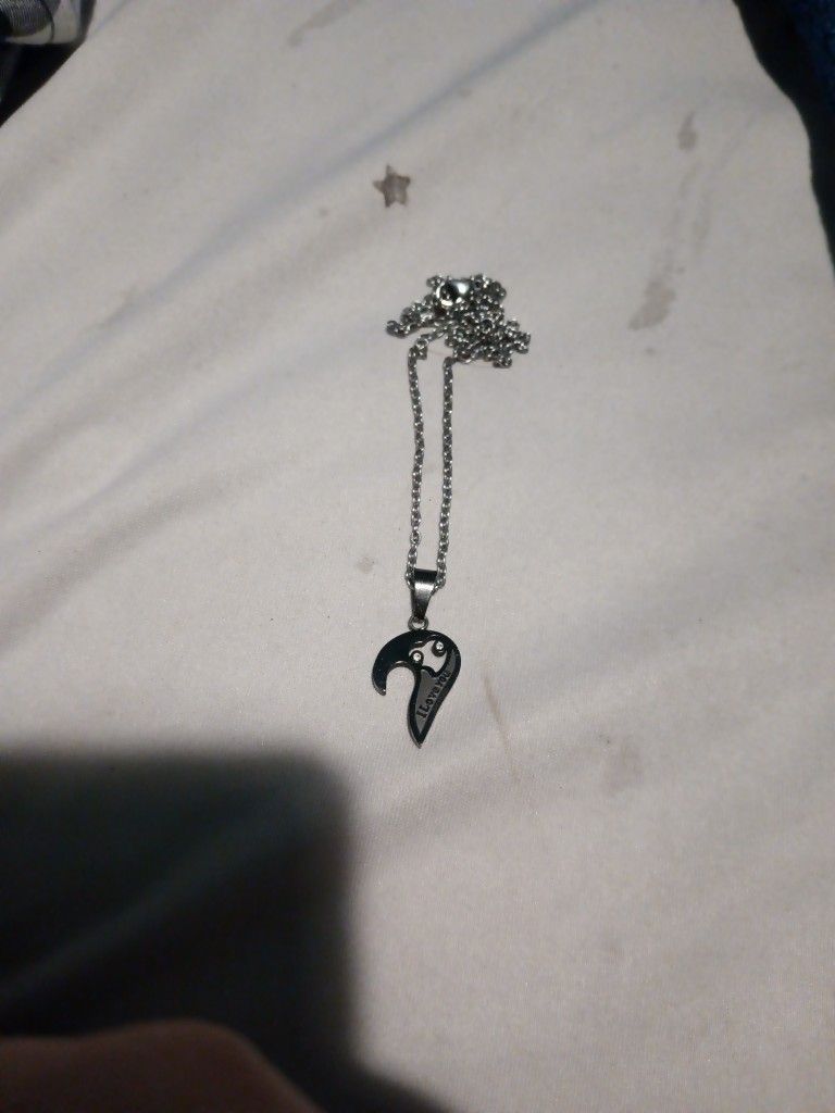 Half Heart Shaped Necklace