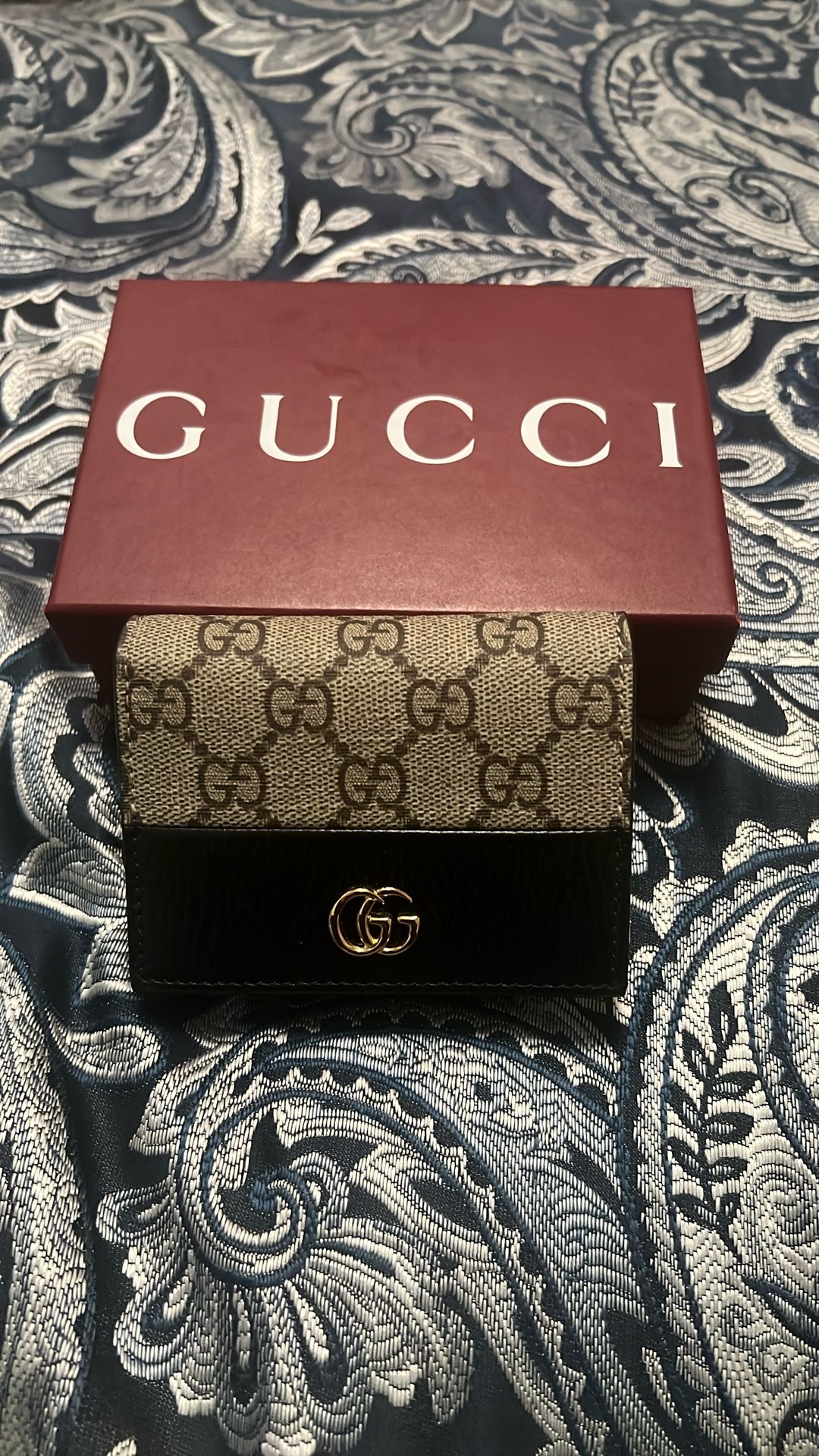 Gucci GG Marmont Card Case Wallet - AUTHENTIC