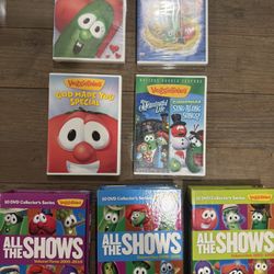 VeggieTales DVD Collector’s Series Volume 1-3 1993-1999 2000-2005 2005-2010 Tales