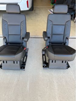 Tahoe second row seats - captains chairs
