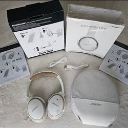 Bose QuietComfort Bluetooth Wireless Noise Cancelling Headphones - White