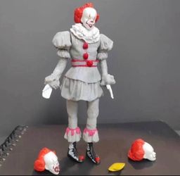 Pennywise IT Action Figure with Accessories