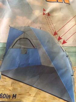 Picnic sun shade tent