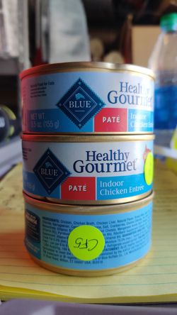 Blue Healthy Gourmet Patè with Indoor Chicken Entree
