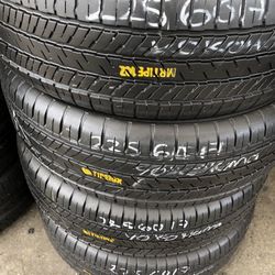 225/60/17 Yokohama Used Tires Installed And Balanced