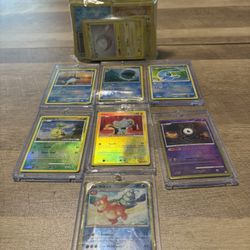 1999 Through To Thousand And 8 Pokemon Cards Lot