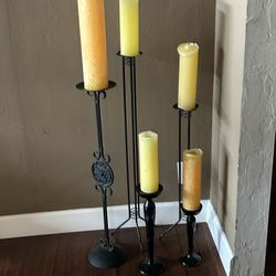 Set Of Candle Holders