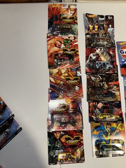 Hot Wheels Real Riders -Street Fighter Set