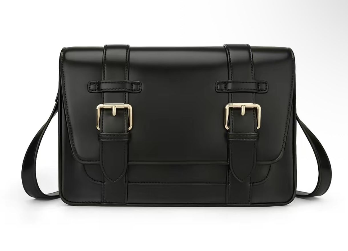 ECOSUSI Vintage PU leather Shoulder Bag 