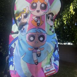 POWER PUFF GIRLS MONSTER SHARK BACKPACK