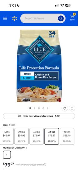 Blue Buffalo Life Protection Formula Dog Food