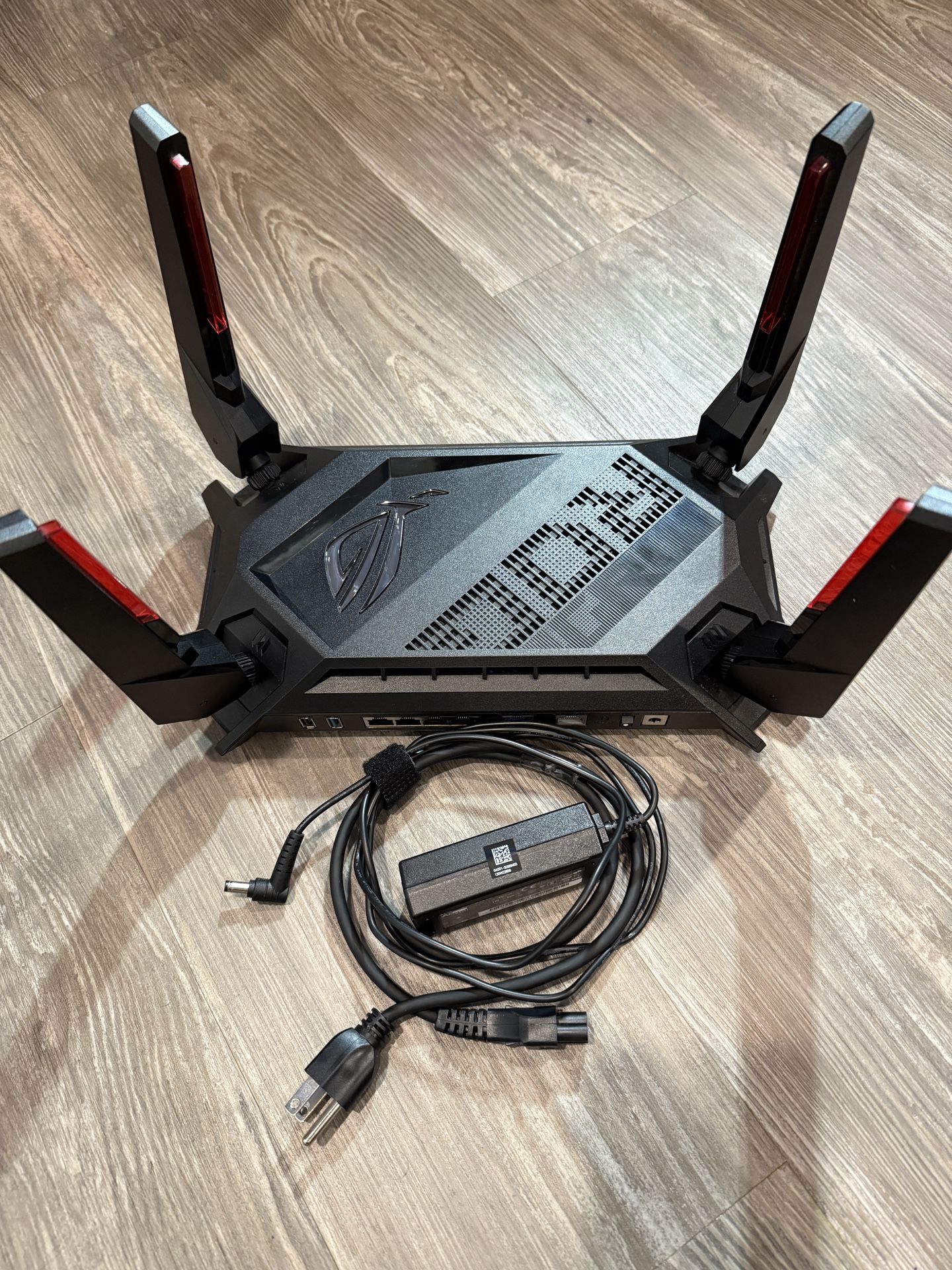 ASUS - ROG Rapture GT-AX6000 Dual-Band Wi-Fi 6 Gaming Router - Black