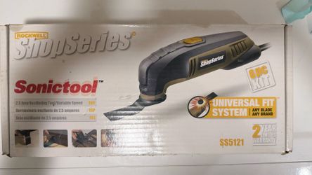Rockwell ShopSeries Sonictool 2.5A Oscillating Multi-Tool Kit