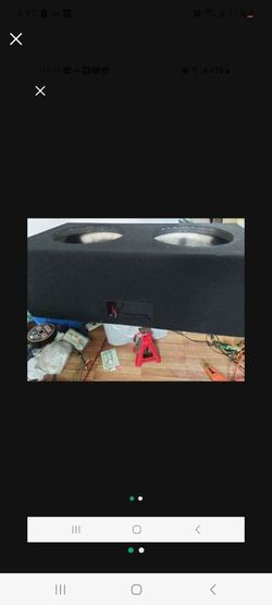 Custom Ported 2 18" Subwoofer Box