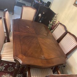 8 Piece Dining Table