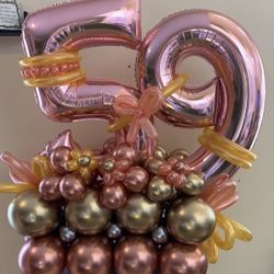 59 Years Old Balloon Bouquet 
