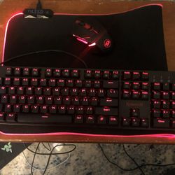 RGB GAMING KEYBOARD AND MOUSE 