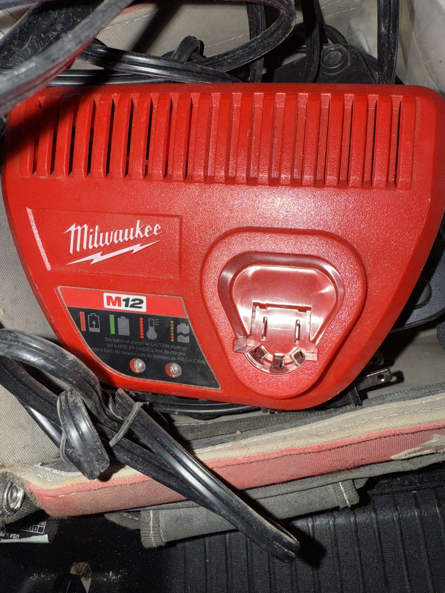 Milwaukee M12 12-Volt Lithium-Ion battery charger, model number 48-59-2401 Like New Barely Used